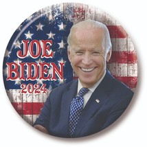 Qty 12 Joe Biden For President Of The United States 2024 3&quot; Pin Back Buttons - $29.99