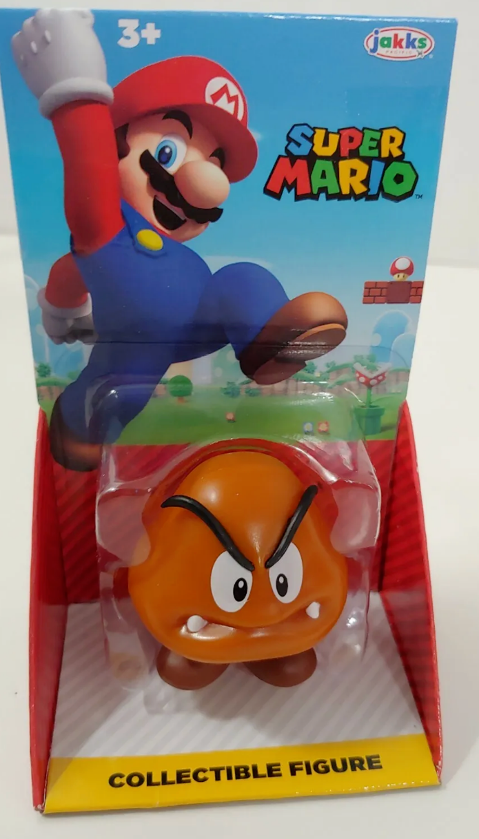 Super Mario Goomba mini collectible figure figurine new in box
