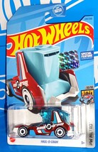 Hot Wheels 2023 Factory Set HW Metro #220 Haul-O-Gram Red &amp; Blue w/ AEROs - £1.99 GBP