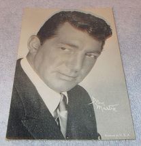 1960&#39;s Carnival Arcade Card Dean Martin Music Entertainer Vocals and Comedian TV - £4.75 GBP