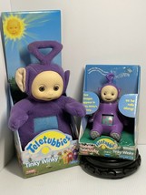 NEW Vintage Lot 2 1998 Playschool Teletubbies TINKY WINKY Plush Doll Character - £59.78 GBP