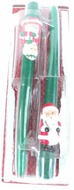 Mr. &amp; Mrs. Claus Christmas Bayberry Scented Taper Candles - 10&quot; - New - Unlit - £11.58 GBP