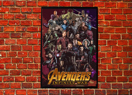 Avengers Infinity War Marvel superhero artwork movie cover poster - $3.00