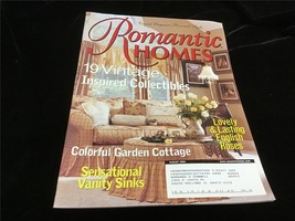 Romantic Homes Magazine August 2004 19 Vintage Inspired Collectibles,Vanity Sink - £9.56 GBP