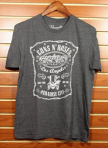 NEW Men&#39;s Guns N&#39; Roses Graphic T-Shirt Paradise City Charcoal Grey Medium - $9.89