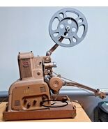 Parts Repair Vintage Ampro Stylist 16MM Film Projector &amp; Speaker Tested ... - €109,46 EUR