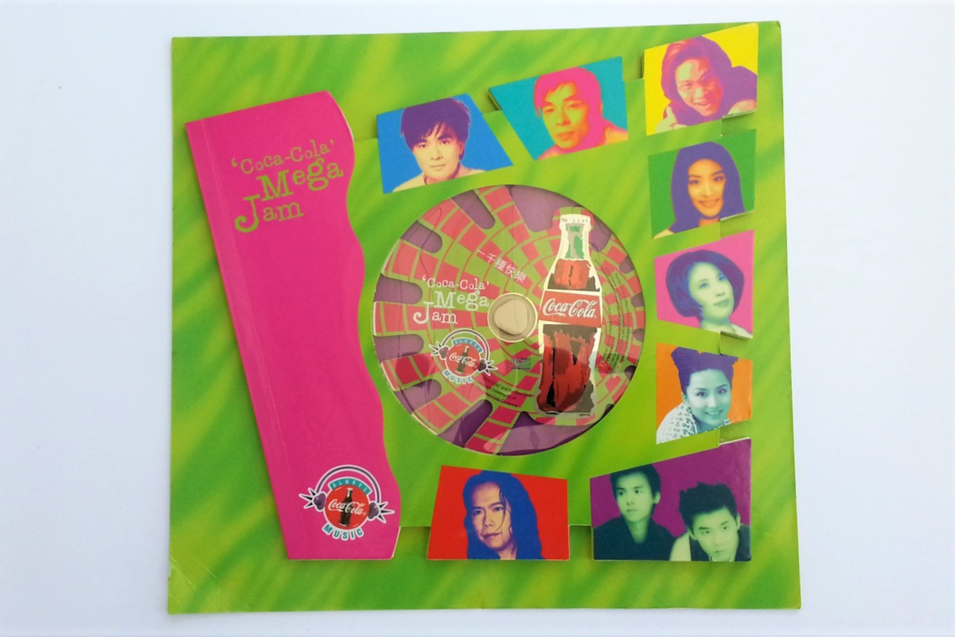 Coca Cola Shaped Audio CD "Coca-Cola Mega Jam" - 1997 Hong Kong Edition - New - £36.09 GBP