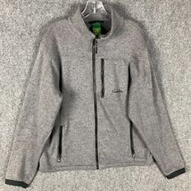 Cabela&#39;s Fleece Jacket Men&#39;s Medium Regular Full Zip Gray 100% Polyester M - €23,64 EUR