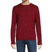 $265 VINCE merino wool sweater 2X burgundy wine lightweight crewneck XXL - $90.08