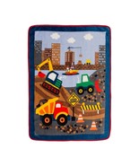 Construction Vehicles Themed Toddler Boy's Soft Blanket Throw, 30" X 40" - $275.22 MXN Construction Vehicles Themed Toddler Boy's Soft Blanket Throw, 30" X 40" - $275.22 MXN