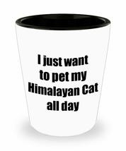 Himalayan Cat Shot Glass Lover Mom Dad Funny Gift Idea For Liquor Lover Alcohol  - £10.31 GBP