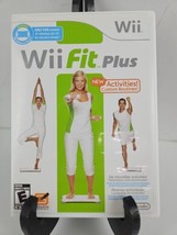 Wii Fit Plus (Nintendo Wii 2009) - Complete w/ Manual - Clean &amp; Tested Free Ship - £5.56 GBP