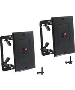 Premium 1 Speaker Wall Plate, Speaker Plug, Supports 1, 2 Pack Black W/B... - €28,94 EUR