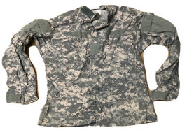 Camo FR Combat Coat Shirt Jacket US Army Flame Resistant Military Medium... - $22.67