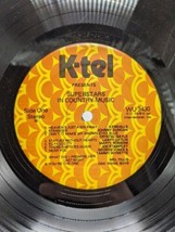 K-Tel Super Stars In Country Music Vinyl Record - £7.78 GBP