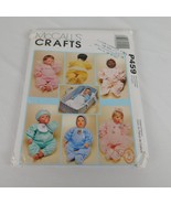 McCalls P459 Sewing Pattern Vintage 1999 Doll Clothes Carry-All Size S M... - £12.17 GBP