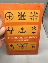 The Book of Signs by Rudolf Koch, Dover 1955, Paperback First Edition - $24.74