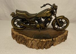Vintage 1982 Yamaha Virago Taking The Lead Replica Dealer Desk Statue Promo - $53.45