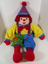 Gymboree Dance With Me Gymbo The Clown Large 36" Stuffed Plush Hand Feet Straps - $34.63