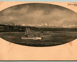 Olympic Range and US Navy Cruiser Tacoma Washington WA UNP UDB Postcard E13 - $14.80