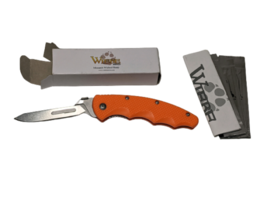 1 Wiebe Monarch Wicked Sharp Folding Knife Scalpel with 3 Replacement Blades - £19.77 GBP