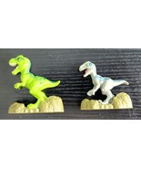 Lot of 2 Jurassic World Micro Collection Mattel Dinosaurs Mini Baby Figu... - £6.30 GBP