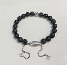 David Yurman Spiritual Bead Bracelet with Matte Black Onyx - £235.98 GBP