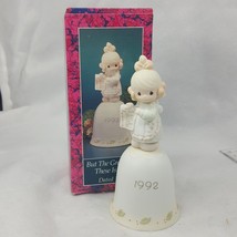 1992 Precious Moments BELL &quot;But The Greatest Of These Is Love&quot; 527726 AHGC2 - £4.79 GBP