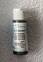 Duncan Ez 037 Black Ceramic Glaze E-Z Strokes 1oz - $2.00