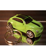 2012 VW Beetle Key Chain Ring Volkswagen Green - $15.51