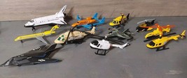 Metal Various Plane Lot 13pc USAF Stealth Fighter Helicopters Discovery ... - £19.06 GBP