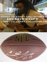 Chris Ivory,Jaguars,Jets,Saints,Signed,Autographed,Nfl Football,Coa,With Proof - £85.44 GBP