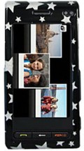 Amzer Snap-On Crystal Hard Case for Samsung Memoir T929 - Stars Black - $9.32