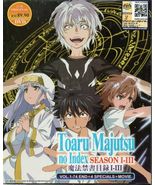 Toaru Majutsu No Index Season 1-3 Vol.1-74 End + 4 Specials + Movie Ship... - $74.78