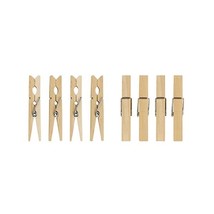 Elliott 36-Piece Medium Wooden Hardwood Clothes Pegs  - $5.00