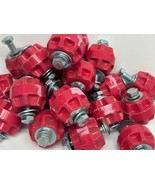 21 PK MBI Red Threaded Bus Bars – Heavy Duty Electrical Connectors - $238.33 CAD