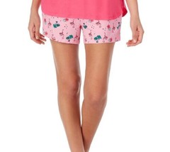 Cuddl Duds Womens Printed Shorts Size Medium Color Pink - £43.24 GBP