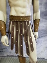 Leather Armor Roman Gladiator War Skirt - $163.93