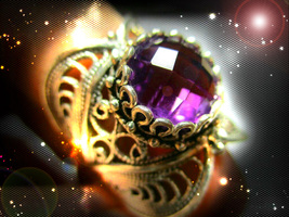 Haunted Ring The Witch's Circle Rise To The Highest Queen Energies Ooak Magick - $9,477.77