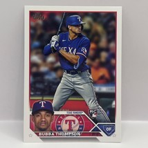 2023 Topps Series 2 Baseball Bubba Thompson Base RC #597 Texas Rangers - £1.57 GBP