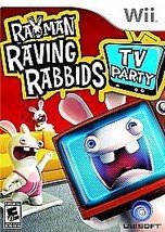 Rayman Raving Rabbids: TV Party (Nintendo Wii, 2008) - $19.30