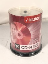 Imation Cd-R Disques Média 700MB 52x Broche Tour 100 Neuf - £17.72 GBP