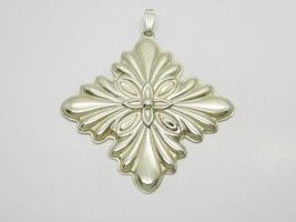Vintage Reed &amp; Barton 1971 Christmas Cross Ornament Sterling Silver - £95.88 GBP