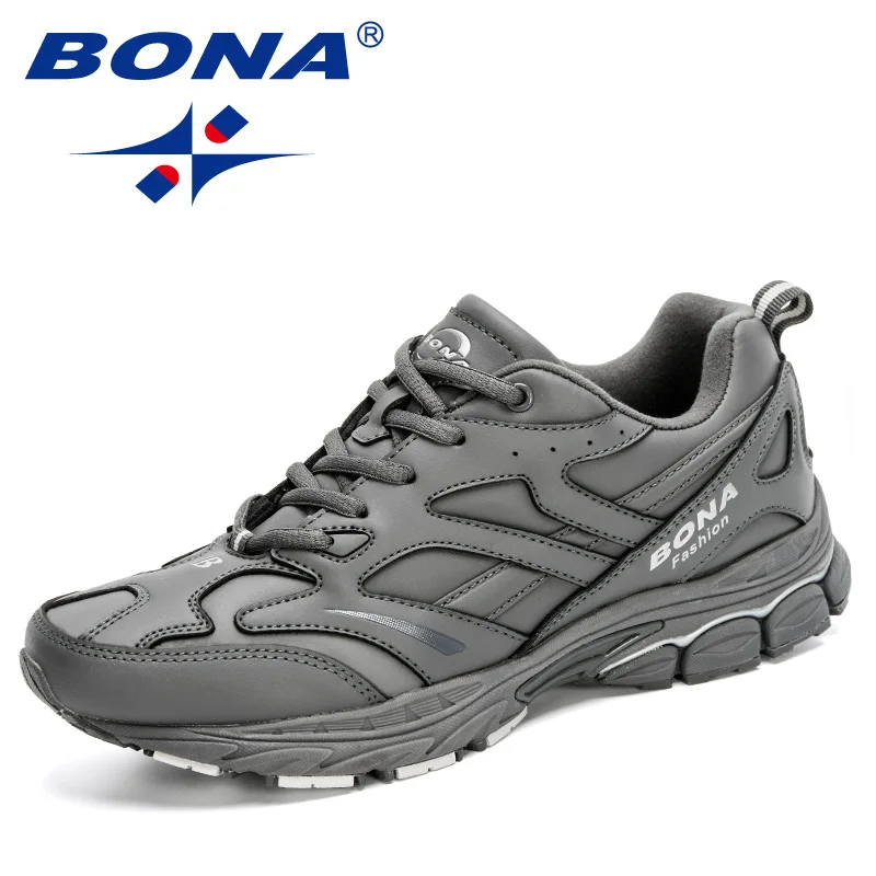 BONA 2024 New Designers Action Leather Jogging  Shoes Men Casual Running Shoes M - £174.32 GBP