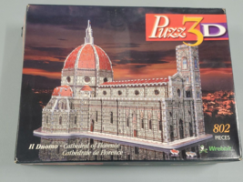 VINTAGE 1997 Wrebbit Puzz3d Il Duomo Cathedral of Florence 802 Pieces Pu... - $39.59