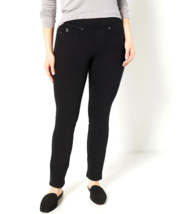 Belle Kim Gravel Flexibelle Belle Curve Slim-Leg Jeans- BLACK, TALL 0 - £23.36 GBP