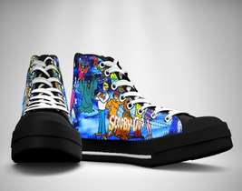 Scooby-Doo Printed Canvas Sneaker Shoes - £31.69 GBP+