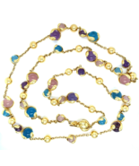 Marina B Cardan 36&quot; Beaded 18k Gold Necklace Serial #380118 100.1g - $528,466.07 MXN