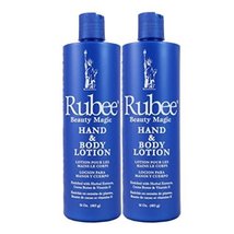 Rubee Hand &amp; Body Lotion 16 Ounce (473ml) (2 Pack) - $19.79