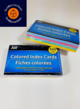 Four Colored - Ruled Index Cards (2 pack of 100)  - £16.70 GBP